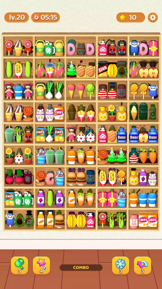 Capturas de tela do Goods Sort™ - Sorting Games