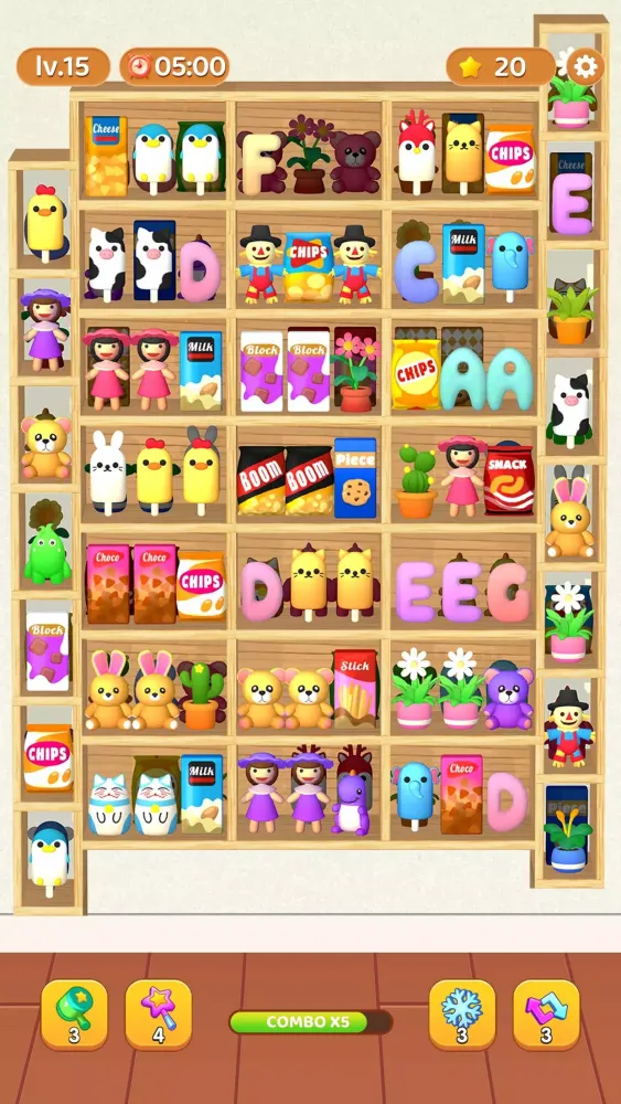 Capturas de tela do Goods Sort™ - Sorting Games