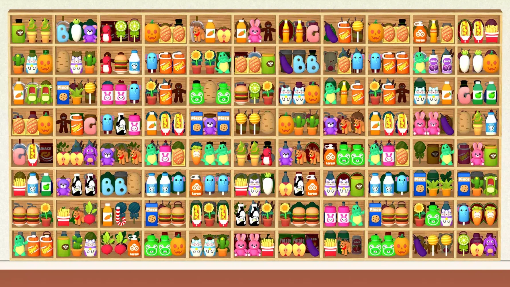 Capturas de tela do Goods Sort™ - Sorting Games
