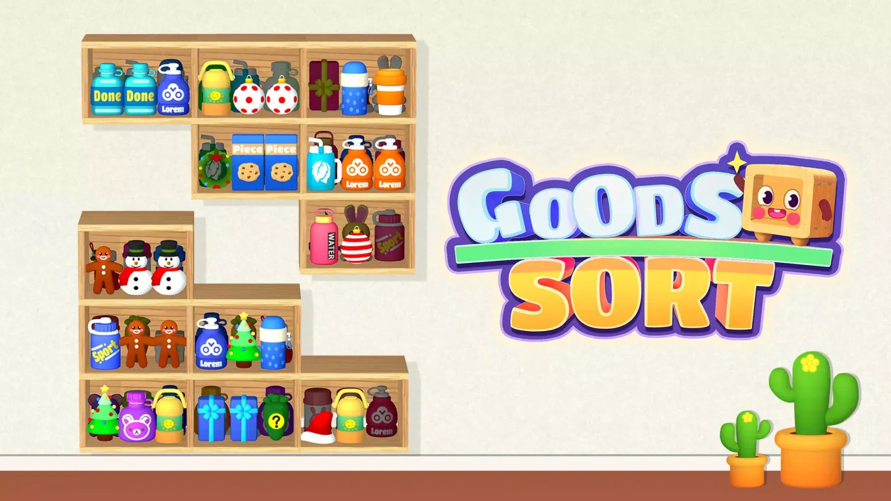 Capturas de tela do Goods Sort™ - Sorting Games