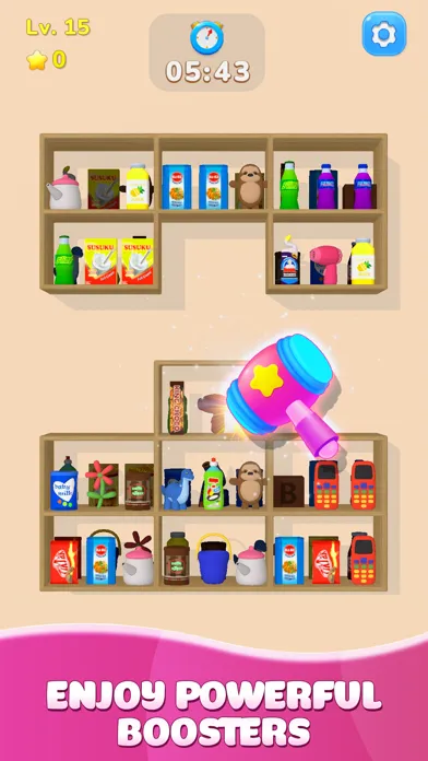 Capturas de tela do Goods Match - Sort 3D Puzzle