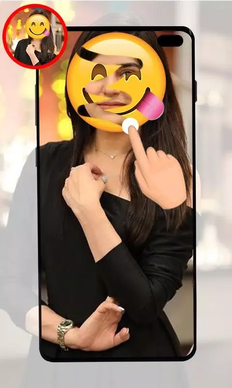 Girls Face Emoji Remover – Fac スクリーンショット