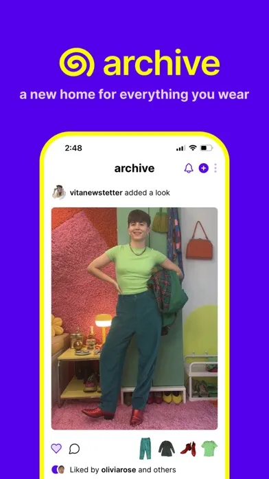 Archive - your social closet سکرین شاٹس