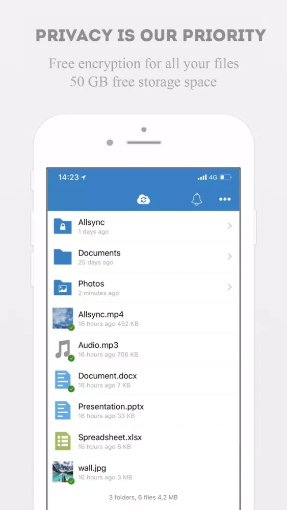 Capturas de pantalla de Allsync