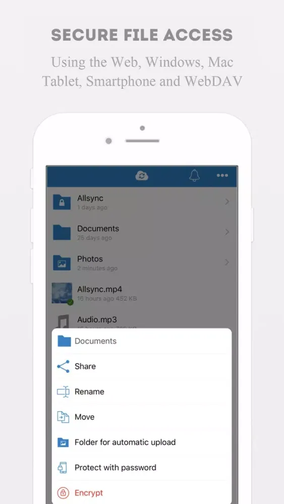 Capturas de pantalla de Allsync