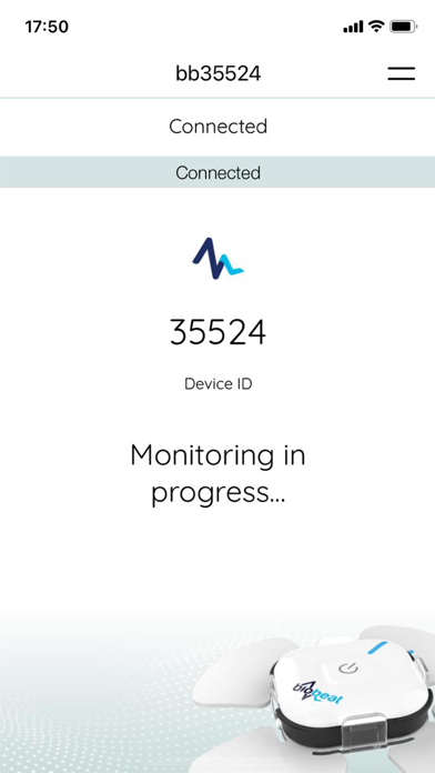 Tangkapan layar Hospital at Home Chest-monitor