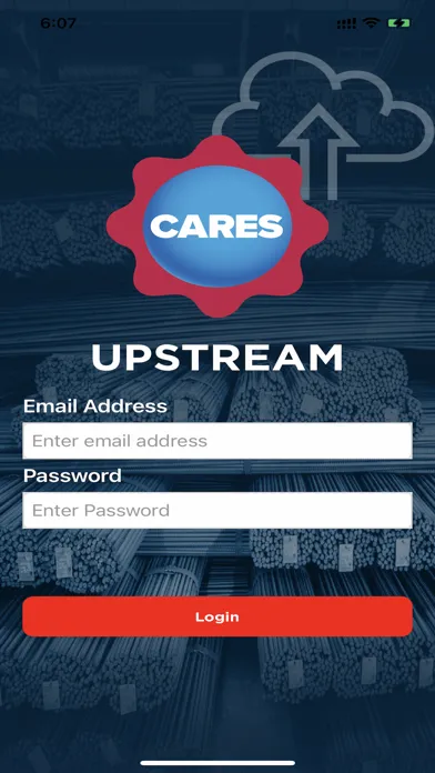 ภาพหน้าจอของ CARES Upstream