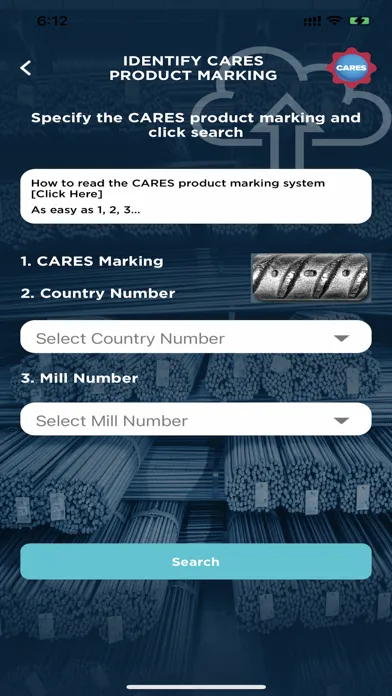 ภาพหน้าจอของ CARES Upstream