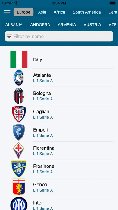 Championships and Tournaments应用截图