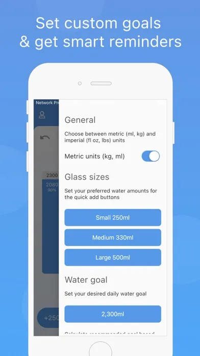 Fluid - log water / hydration Screenshots