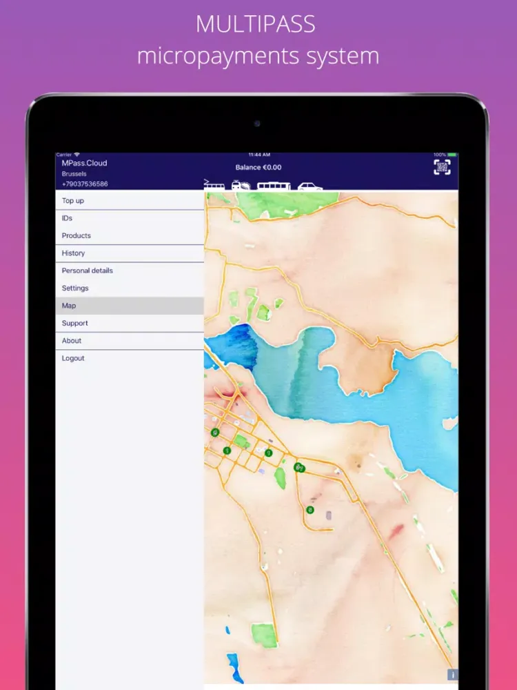 Screenshot di MPass.Cloud iPad 