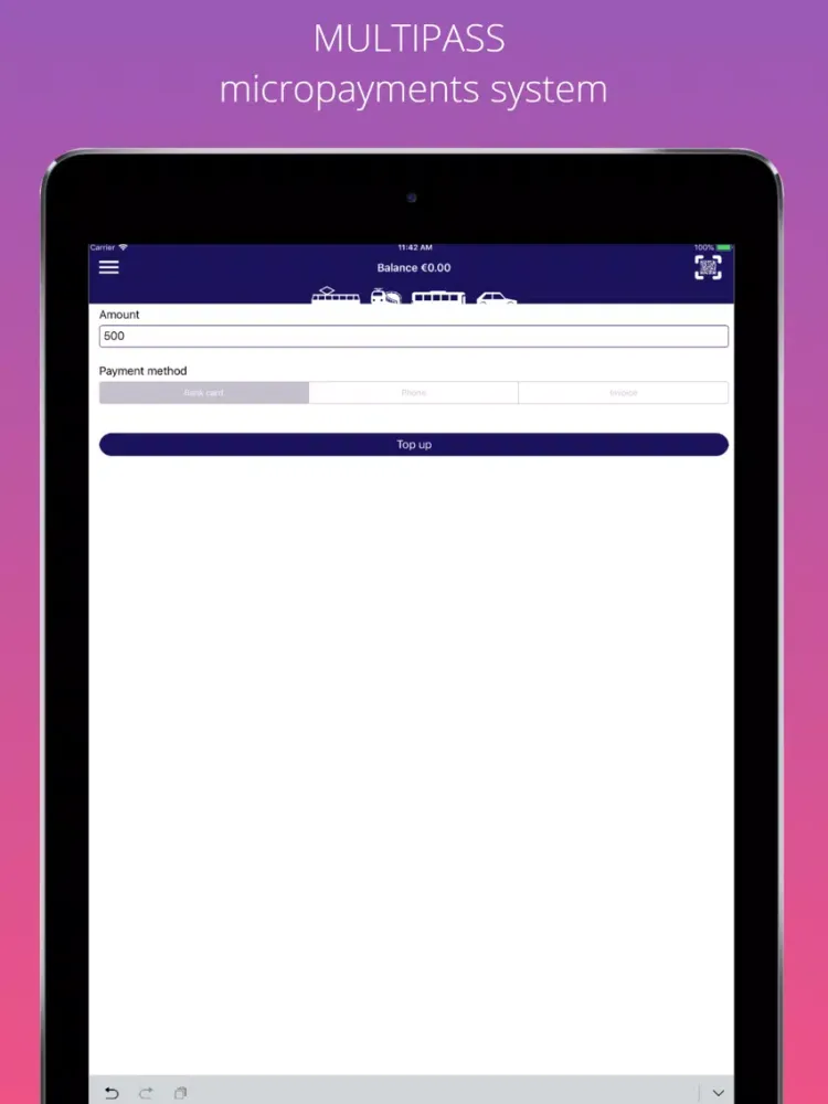 Screenshot di MPass.Cloud iPad 