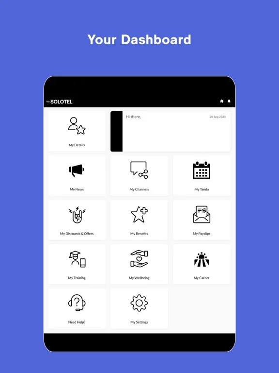 MySolotel iPad  스크린샷