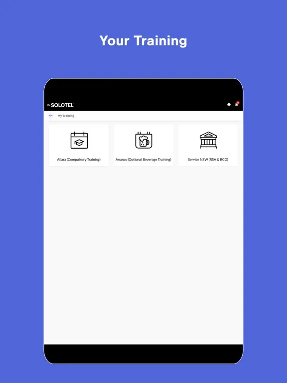 MySolotel iPad  스크린샷