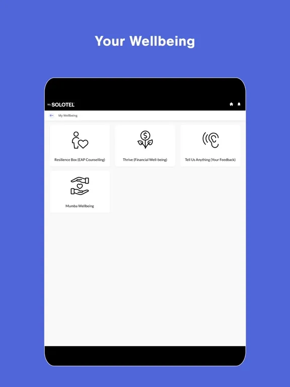 MySolotel iPad  스크린샷