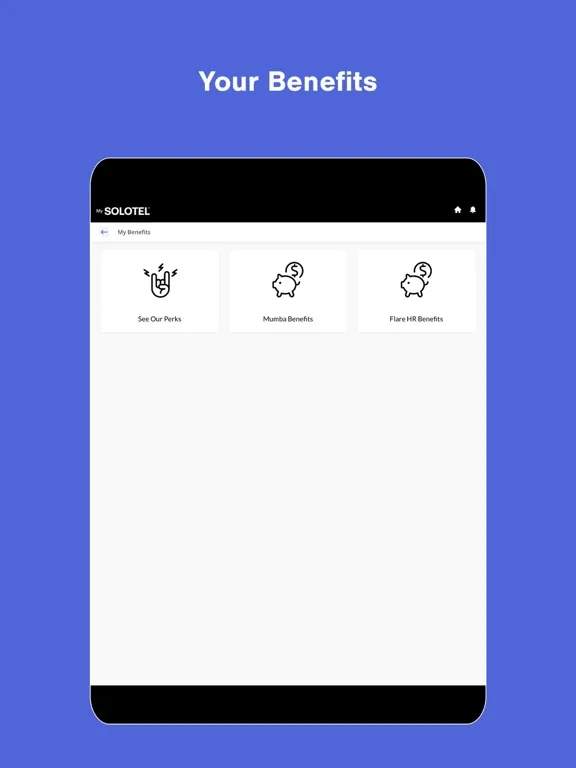 MySolotel iPad  스크린샷