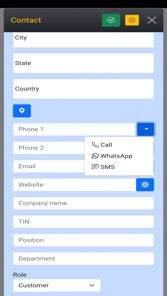 My Contacts Cloud Screenshots