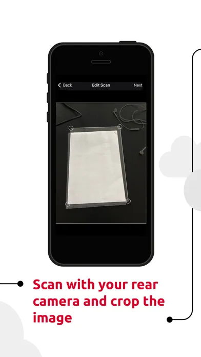 Capturas de tela do Camera Scan to OneDrive