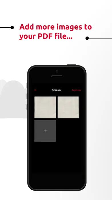 Capturas de tela do Camera Scan to OneDrive