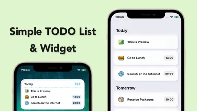 Captures d'écran de Simple TODO List - Widget Plus