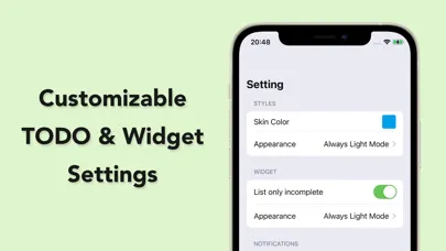 Captures d'écran de Simple TODO List - Widget Plus
