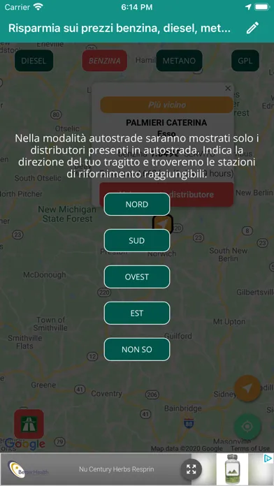 Capturas de pantalla de Risparmia sui prezzi benzina