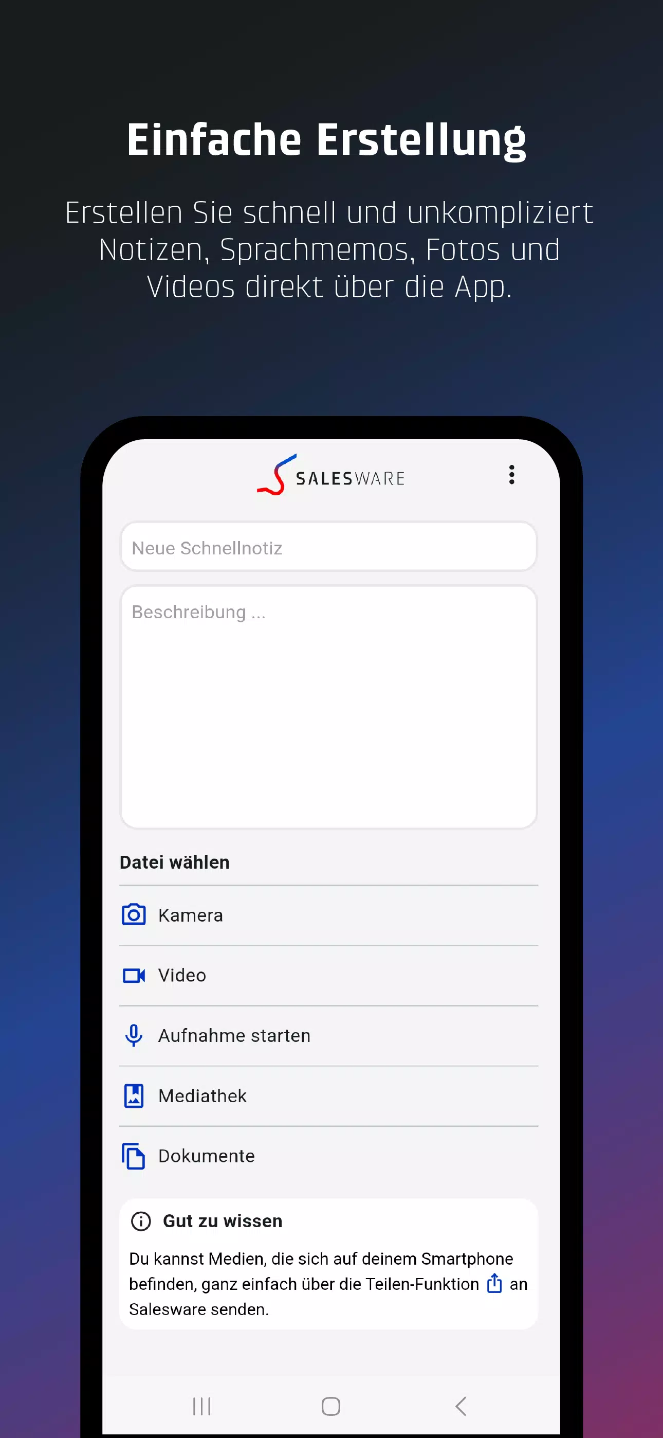 Salesware Screenshots