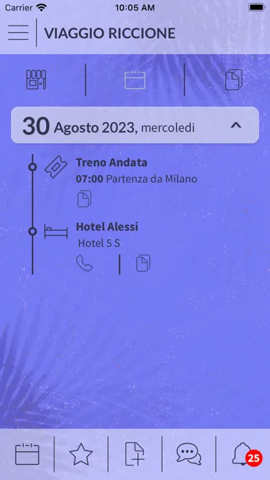 Captures d'écran de Atelier del Viaggiatore