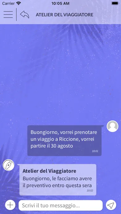 Captures d'écran de Atelier del Viaggiatore