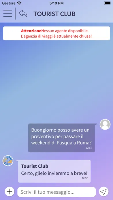 Ảnh chụp màn hình của Sì Vacanze Travel App
