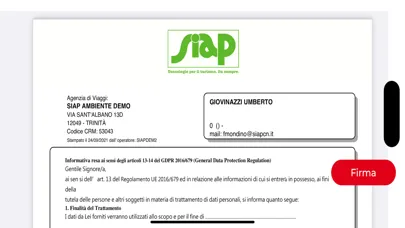 Скриншоты Firma Elettronica Salvadori