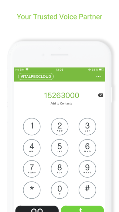 Capturas de pantalla de VitalPBX Connect