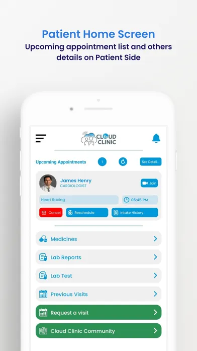 ภาพหน้าจอของ Cloud Clinic