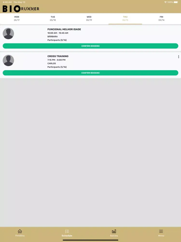 Bio Runner iPad 应用截图