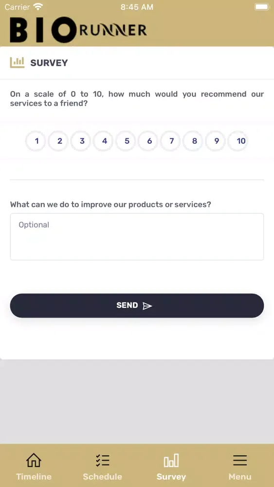 Bio Runner应用截图