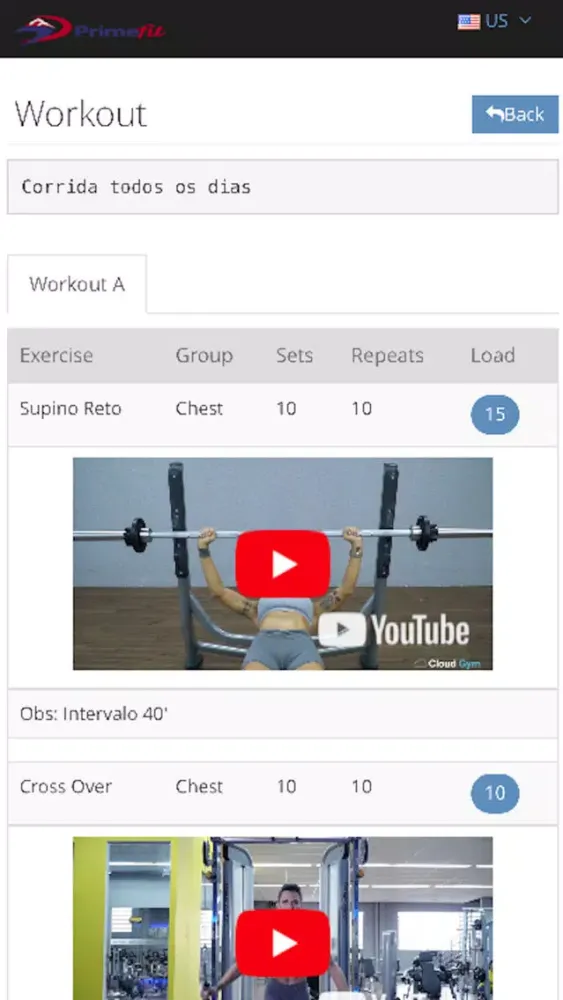 Capturas de tela do Prime 7 Fit