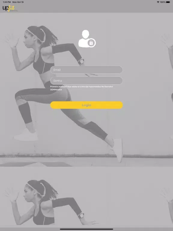 UpFit Academia Barra Funda iPad  Screenshots