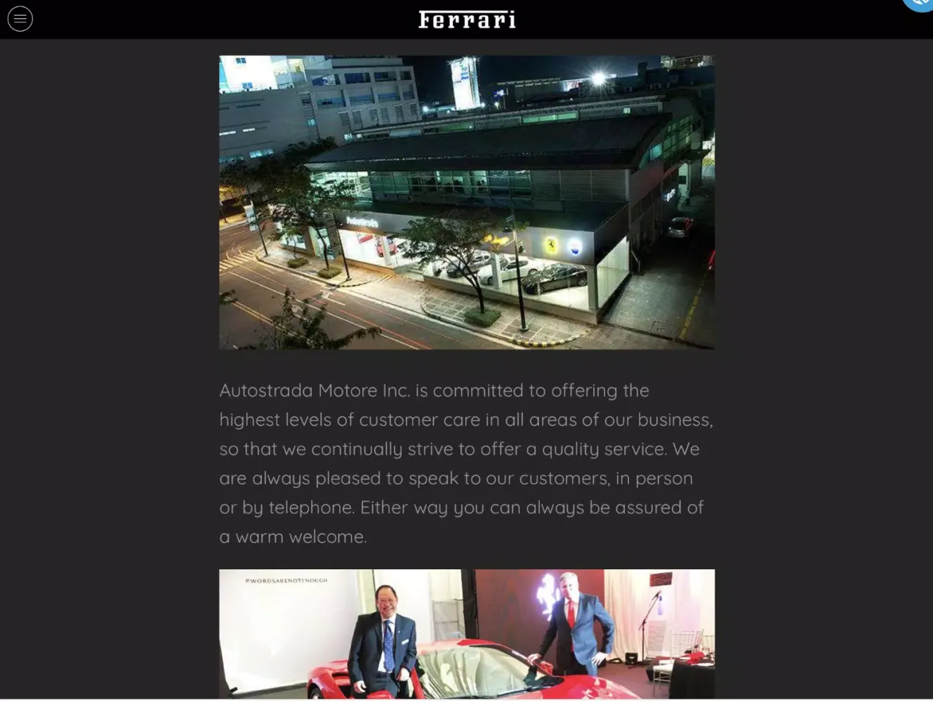 Ferrari Philippines Screenshots