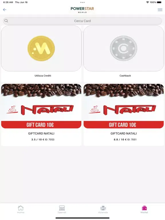 PowerStar iPad  Screenshots