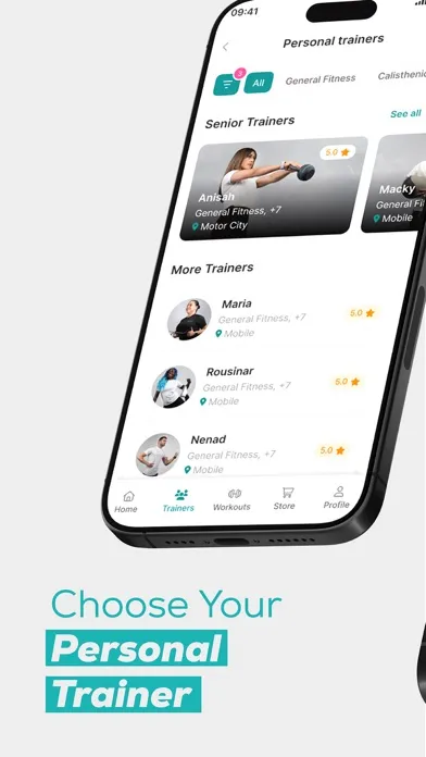 Screenshot di Enhance - Personal Trainers