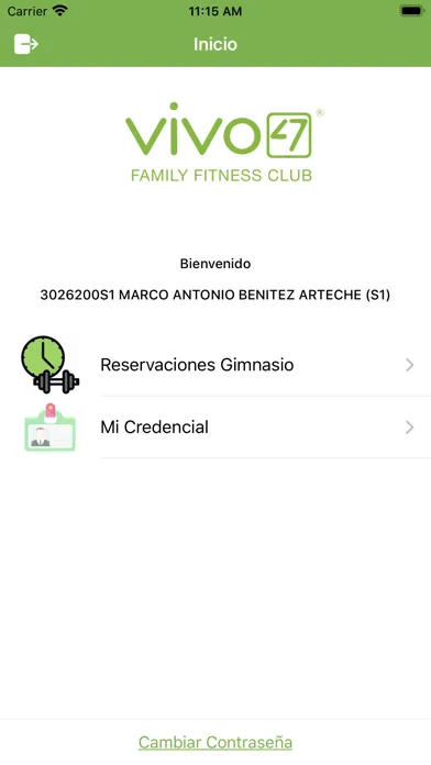 Tangkapan layar VIVO47 Family Fitness Club