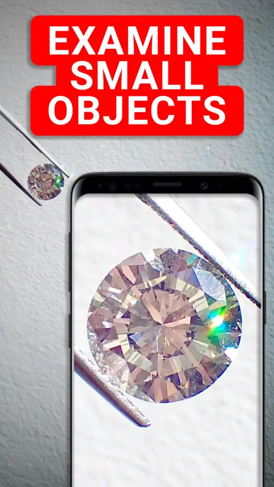 Tangkapan skrin Magnifying Glass & Microscope