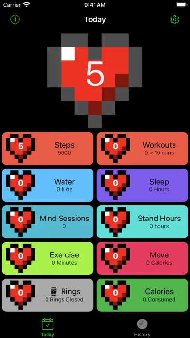 ภาพหน้าจอของ Health Points Club