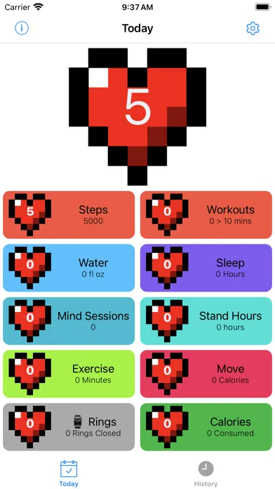 ภาพหน้าจอของ Health Points Club
