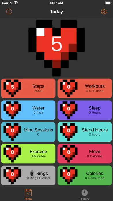 ภาพหน้าจอของ Health Points Club