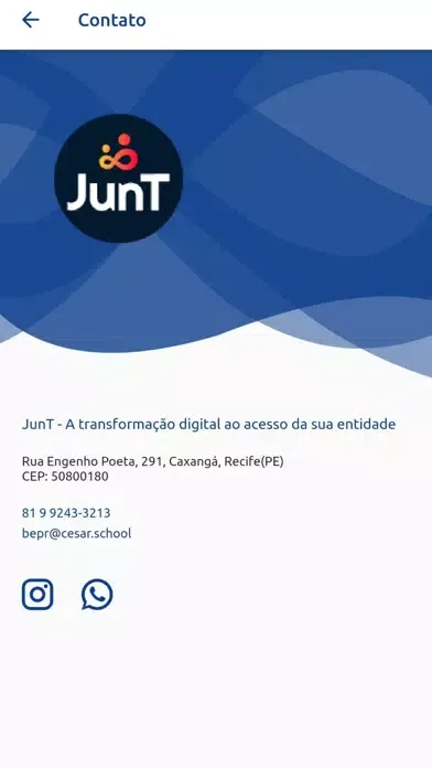 ภาพหน้าจอของ JunT Club