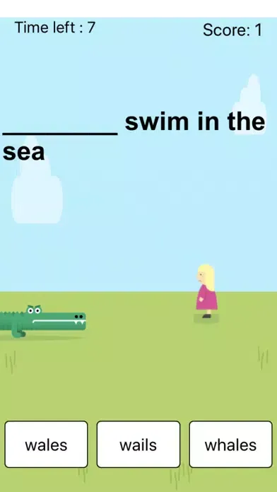 Capturas de tela do Gator Grammar