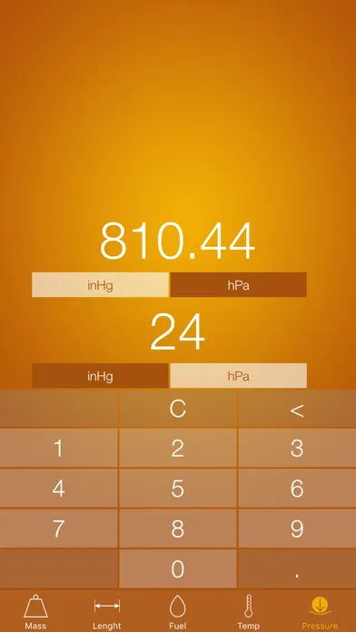 Ảnh chụp màn hình của Intelligent Unit Converter