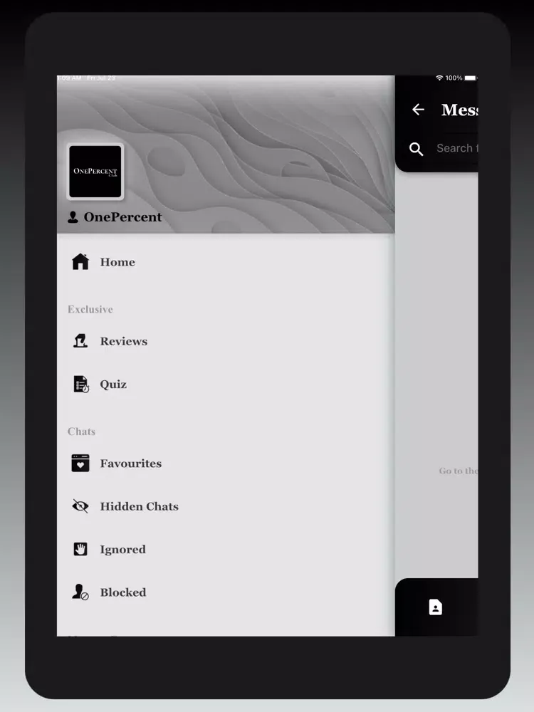 Message+ iPad  Ekran Görüntüleri