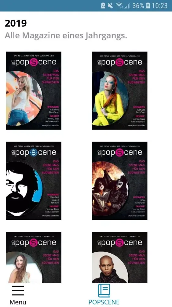 POPSCENE Screenshots